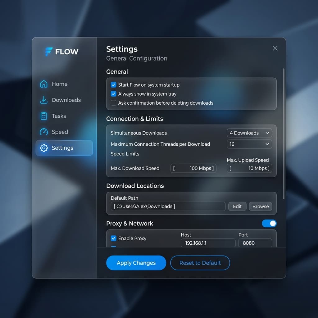 Advanced Settings